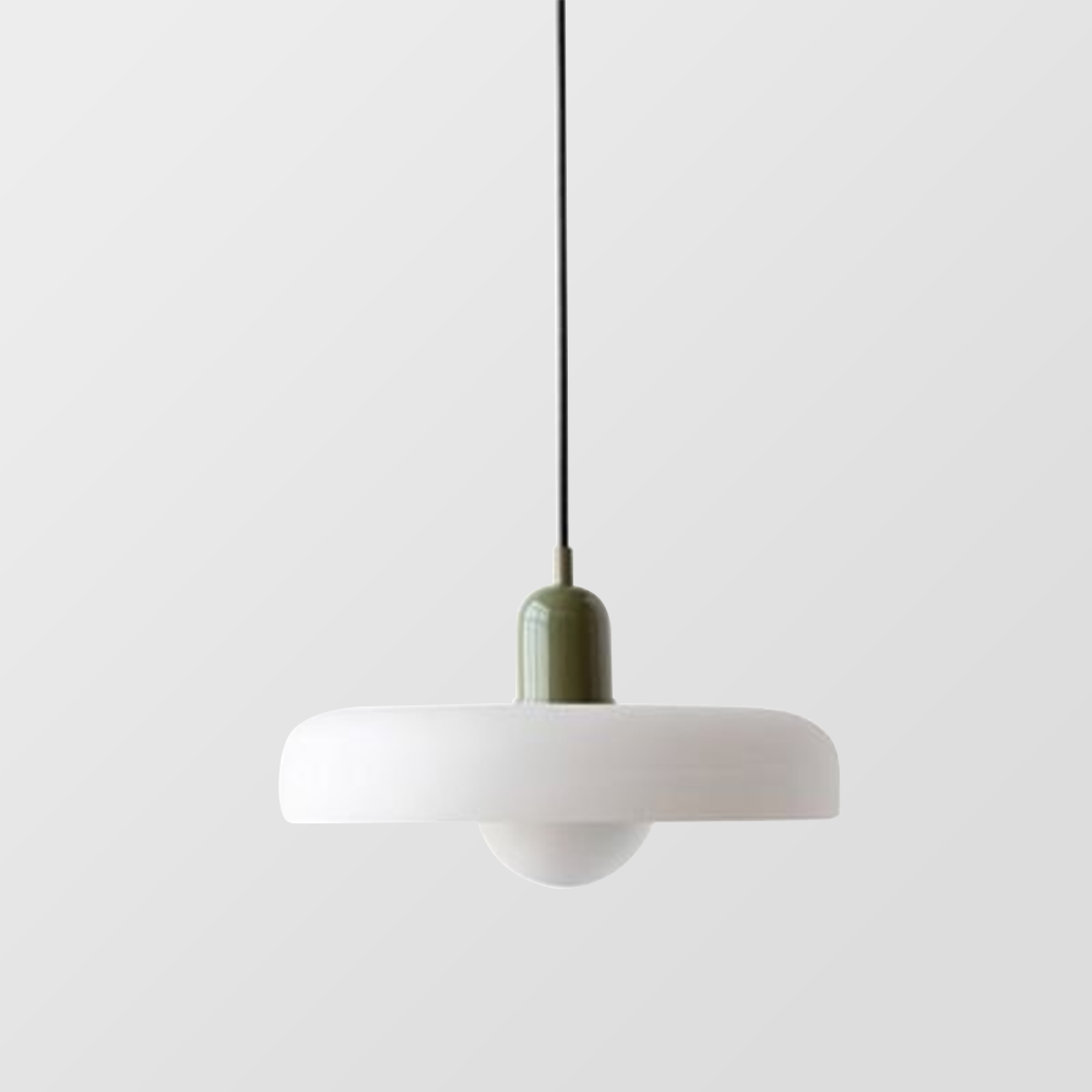 Kolorowa Szklana Lampa Wisząca