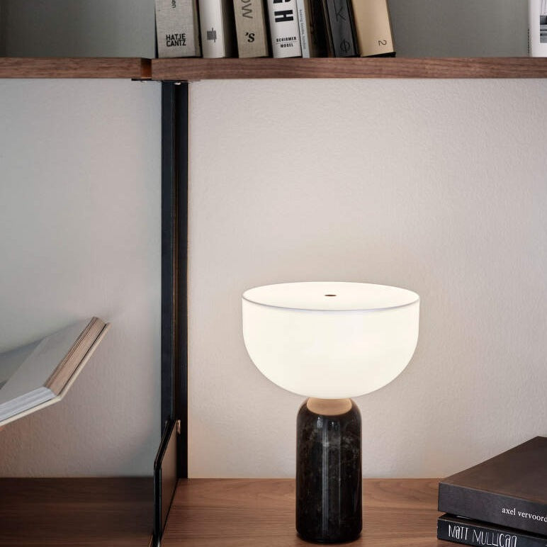 Lampa Stołowa Z Marmuru