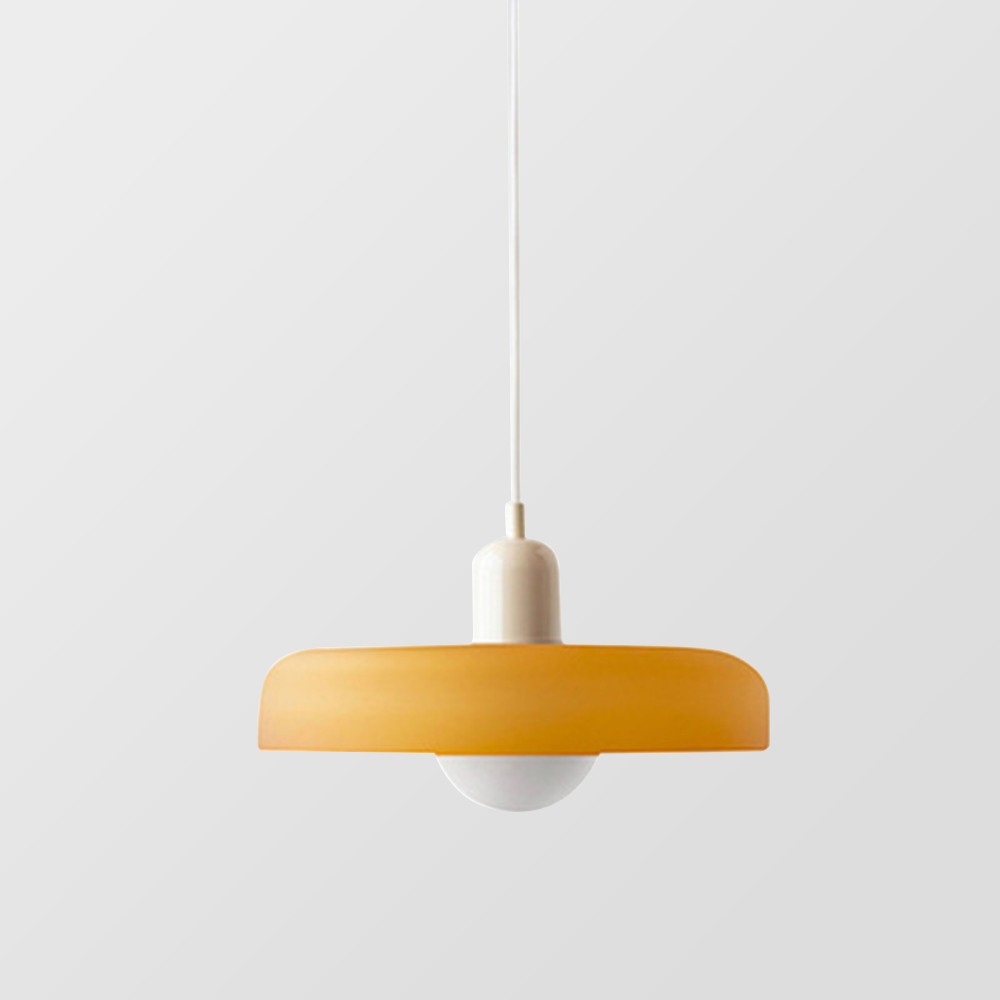 Kolorowa Szklana Lampa Wisząca