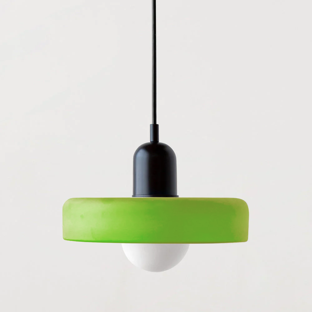 Kolorowa Szklana Lampa Wisząca