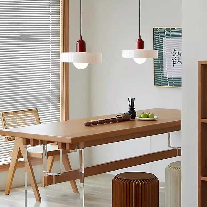 Kolorowa Szklana Lampa Wisząca