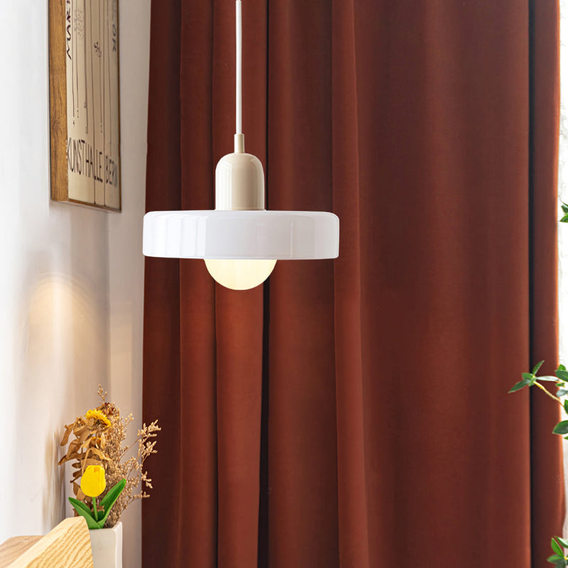 Kolorowa Szklana Lampa Wisząca