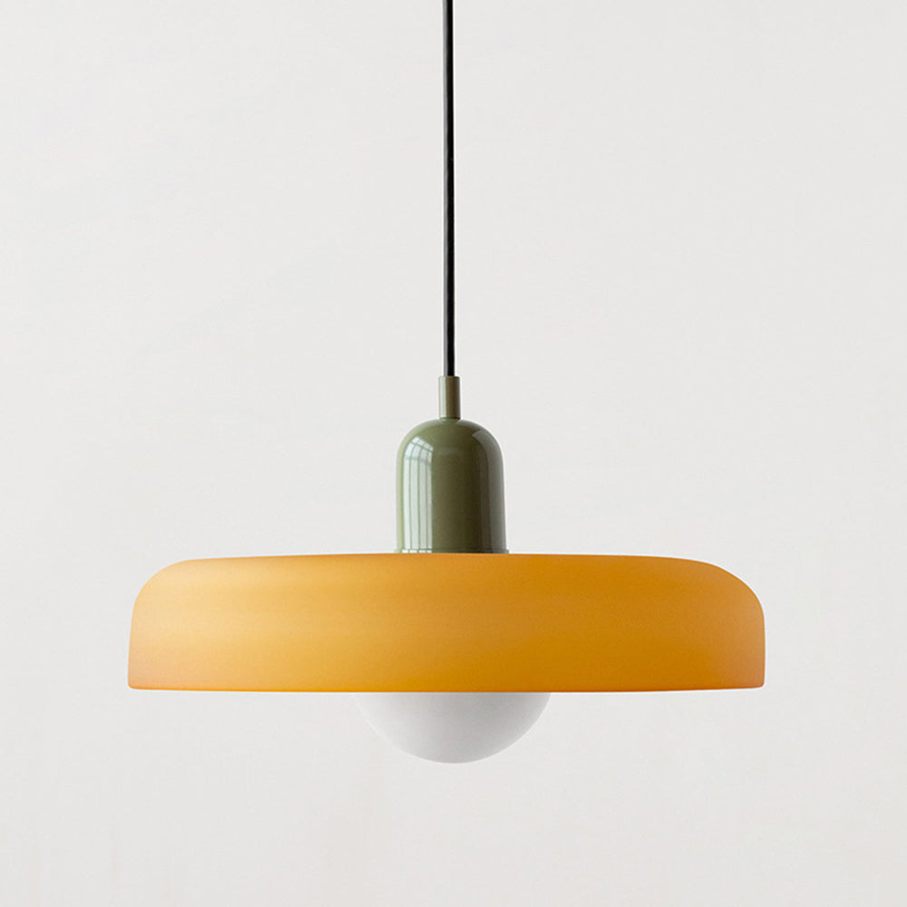 Kolorowa Szklana Lampa Wisząca