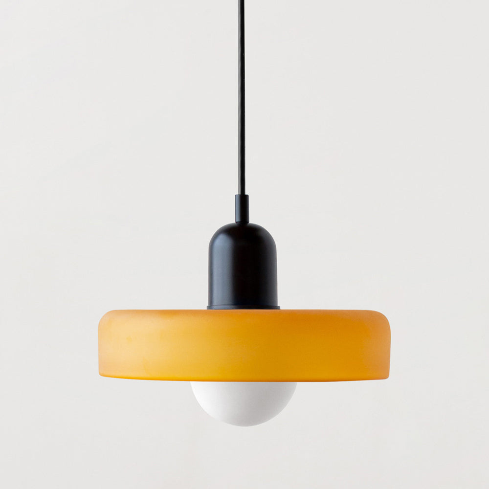 Kolorowa Szklana Lampa Wisząca