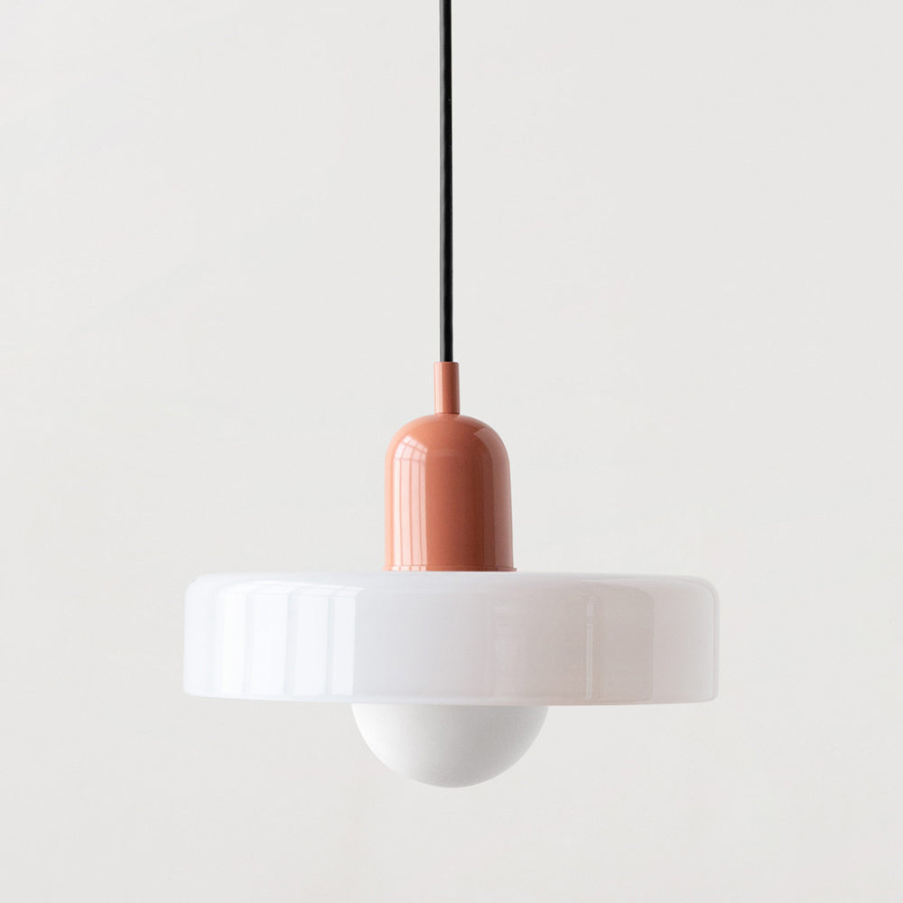 Kolorowa Szklana Lampa Wisząca
