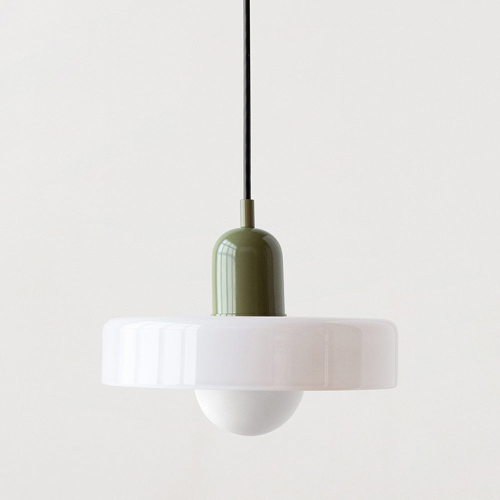 Kolorowa Szklana Lampa Wisząca