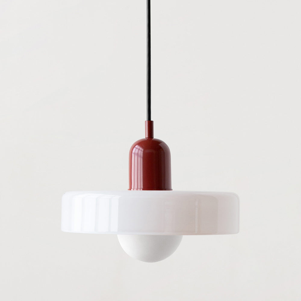 Kolorowa Szklana Lampa Wisząca