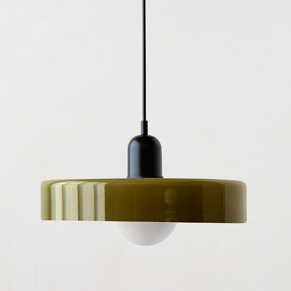 Kolorowa Szklana Lampa Wisząca