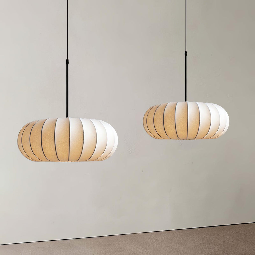Lampa Wisząca Z Tkaniny Jedwabnej