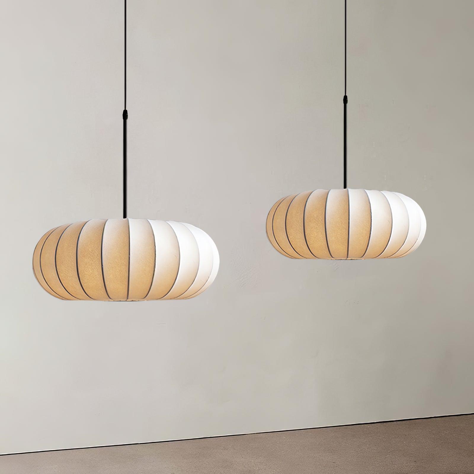 Lampa Wisząca Z Tkaniny Jedwabnej
