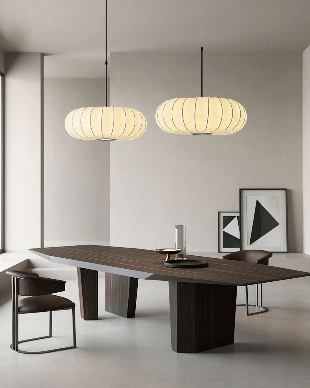 Lampa Wisząca Z Tkaniny Jedwabnej