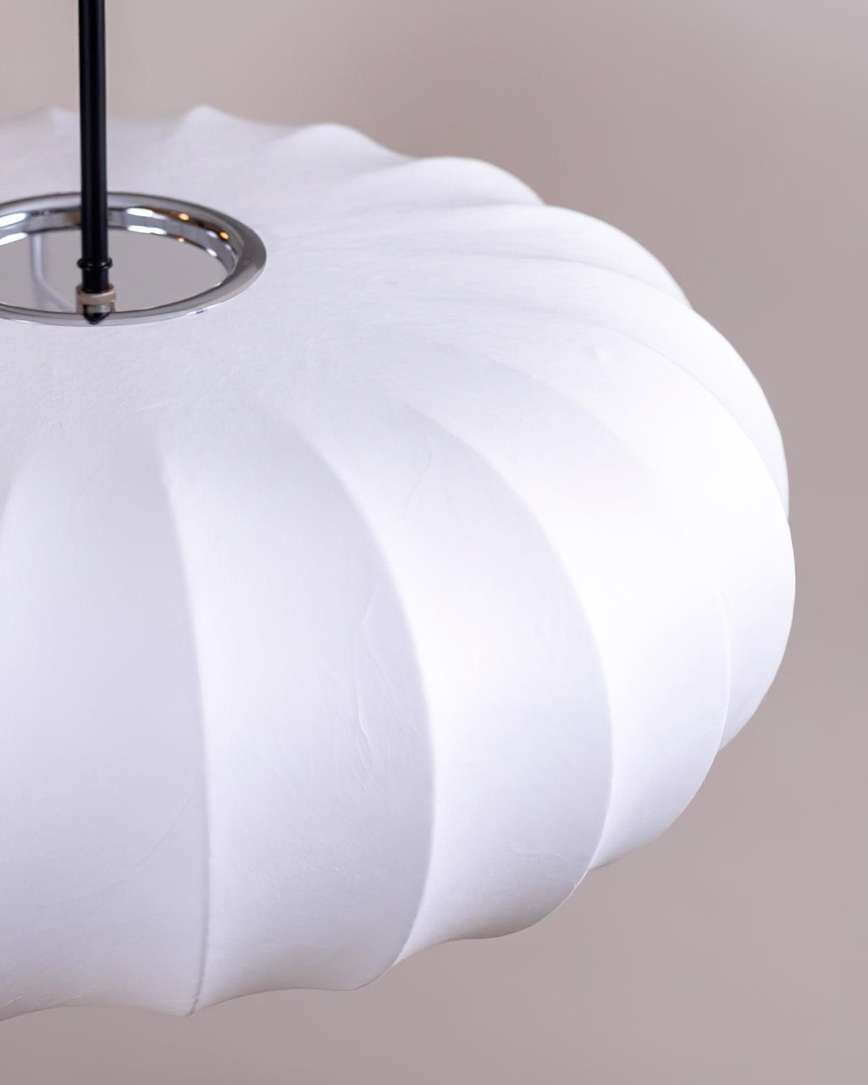 Lampa Wisząca Z Tkaniny Jedwabnej