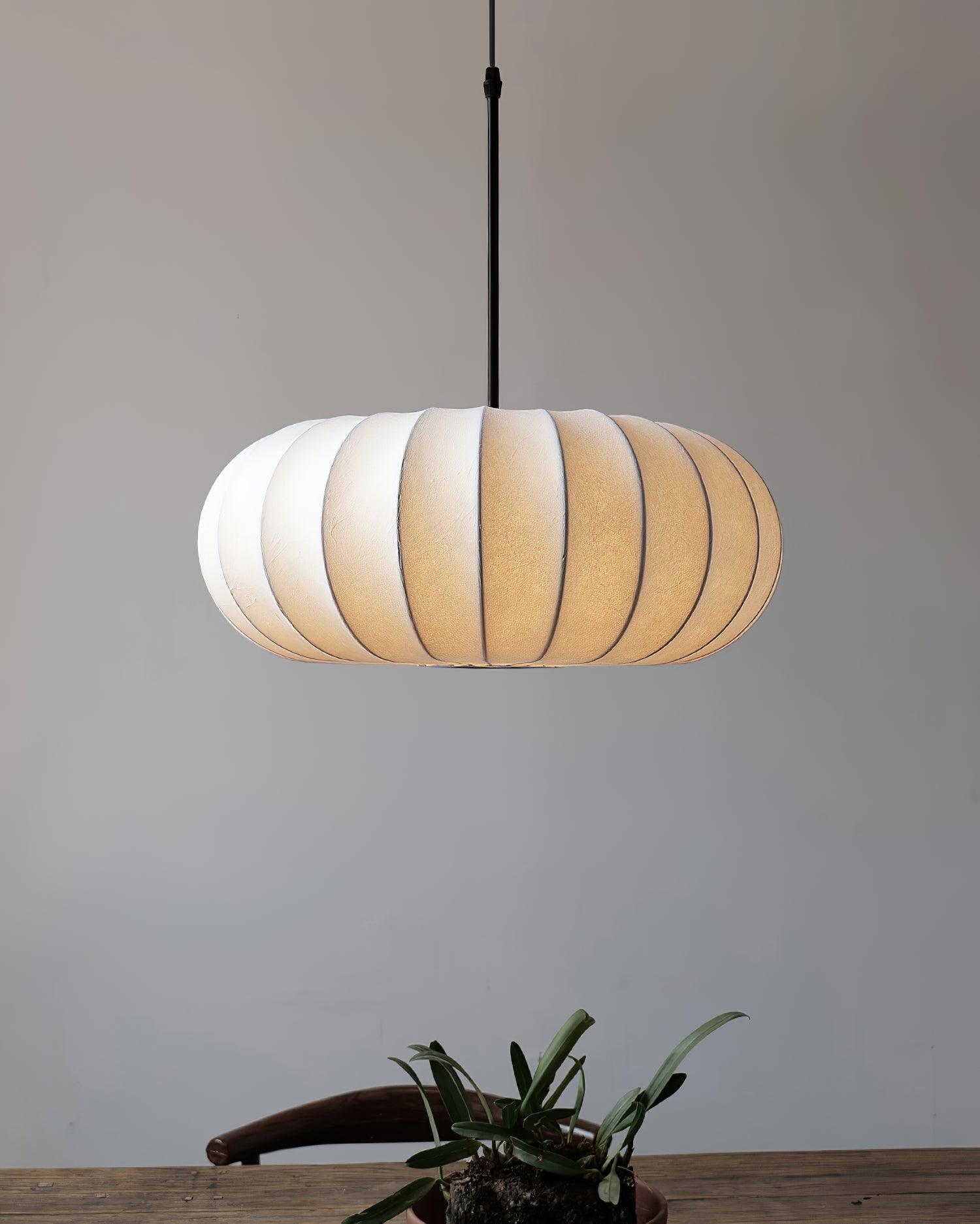 Lampa Wisząca Z Tkaniny Jedwabnej