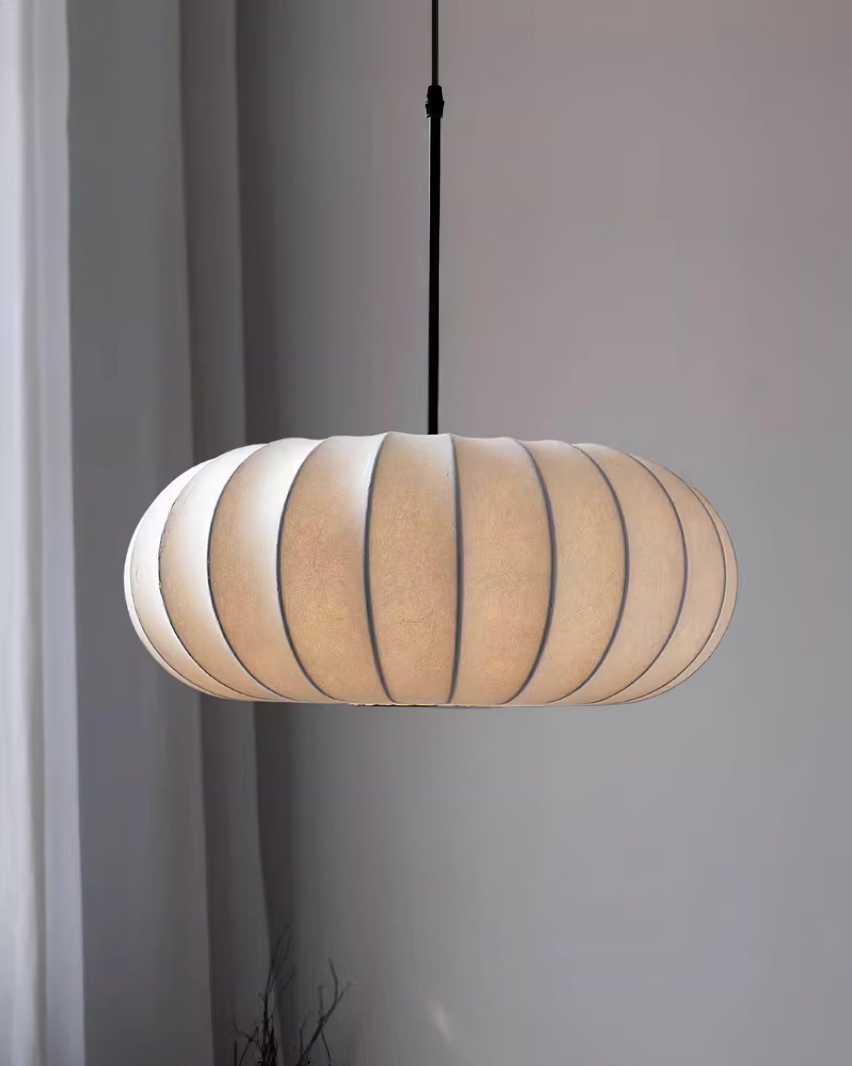 Lampa Wisząca Z Tkaniny Jedwabnej