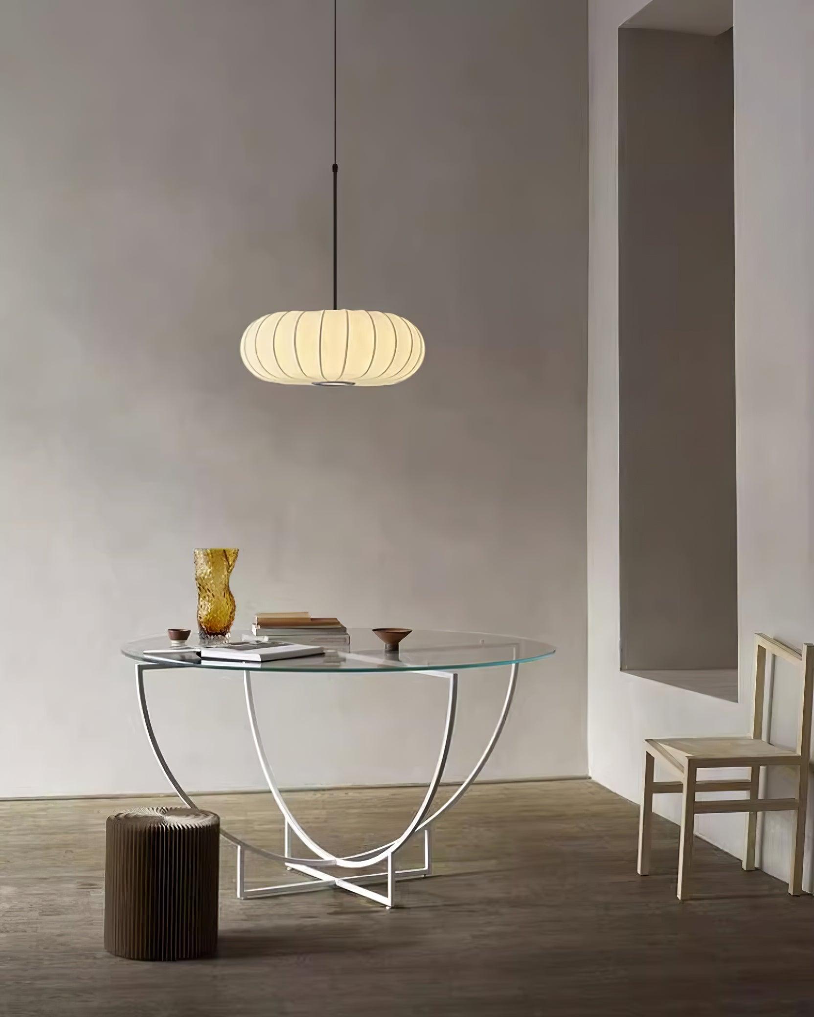 Lampa Wisząca Z Tkaniny Jedwabnej