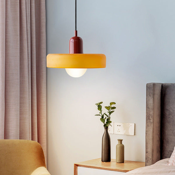 Kolorowa Szklana Lampa Wisząca
