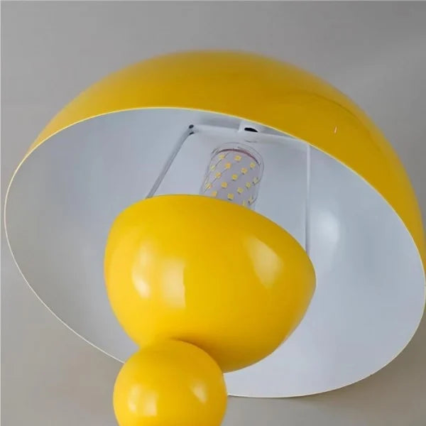 Lampa Stołowa Kolorowa Z Przyciskami Kwiatowymi