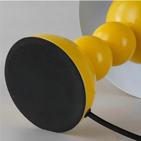 Lampa Stołowa Kolorowa Z Przyciskami Kwiatowymi