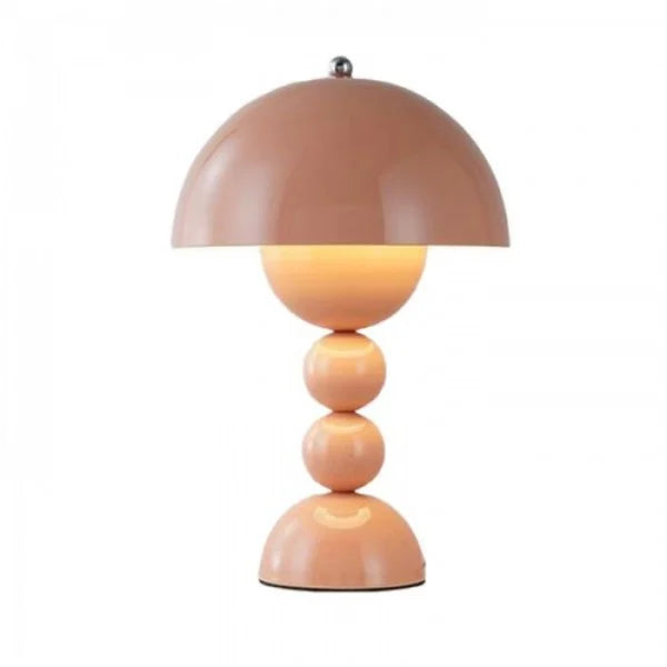 Lampa Stołowa Kolorowa Z Przyciskami Kwiatowymi
