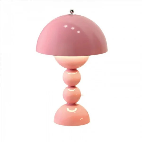 Lampa Stołowa Kolorowa Z Przyciskami Kwiatowymi