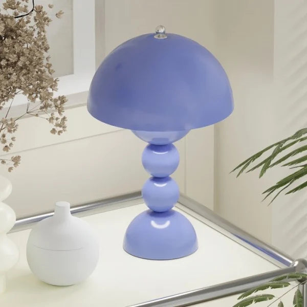 Lampa Stołowa Kolorowa Z Przyciskami Kwiatowymi